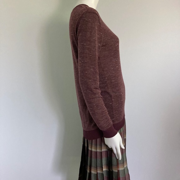 Wilfred Wine Coloured Light Long Sleeved Tee - Picture 6 of 8